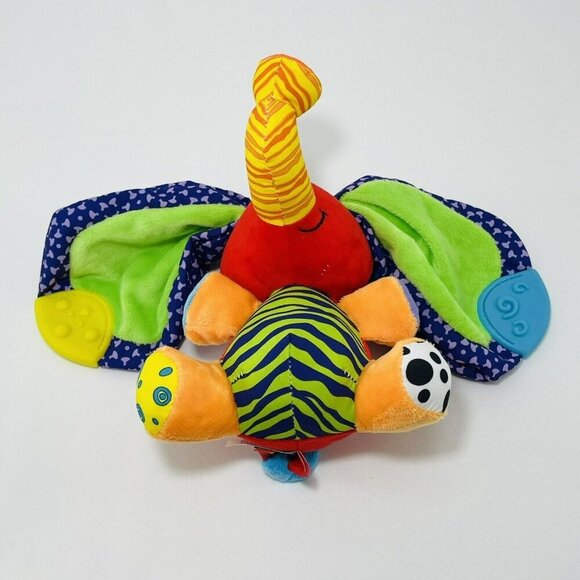 Nuby Teething Buddies Comfort Teether Teeth Baby Toy Plush Elephant Grabber Kid - Picture 5 of 12